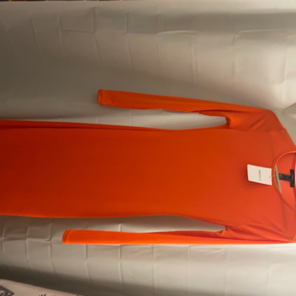 Knit dress, length long